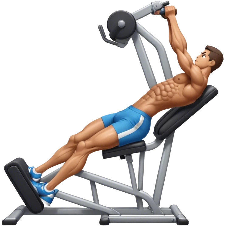 side-view triceps-machine exercise emoji