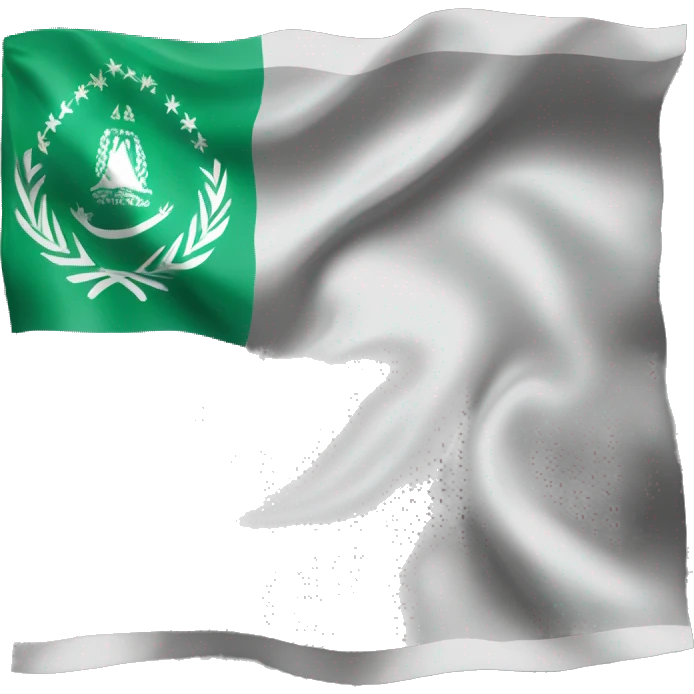 Generate new Afghanistan white flag emoji