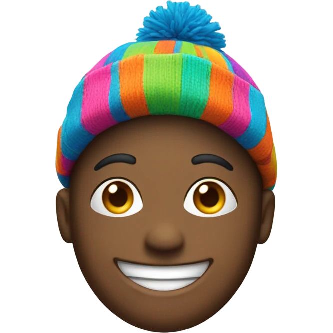 Smiley with hat on  emoji