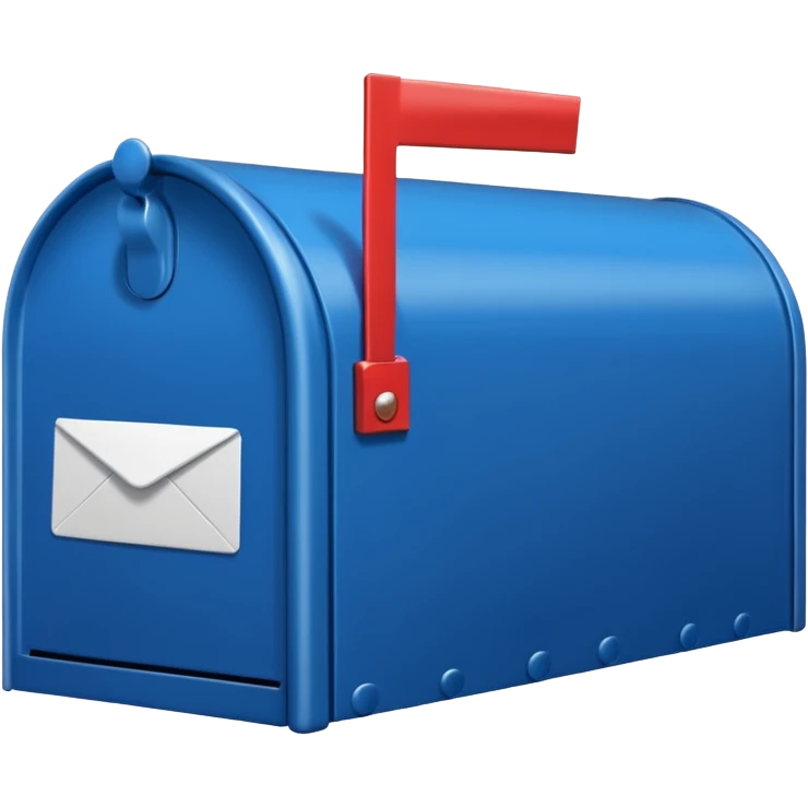 mailbox in postal service  emoji