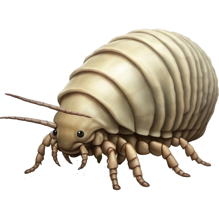 Giant isopod emoji