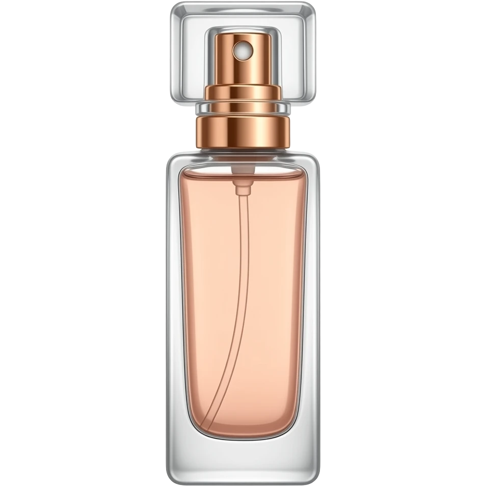 A bougee perfume... Posh ..brand name shouldn't be there ... Should be classy.. include sprayer .....like a sample perfume ..cap should be girly.. perfume colour rose gold.. bottle should be tall and small diameter . Bottle cap should be girly and fitted emoji