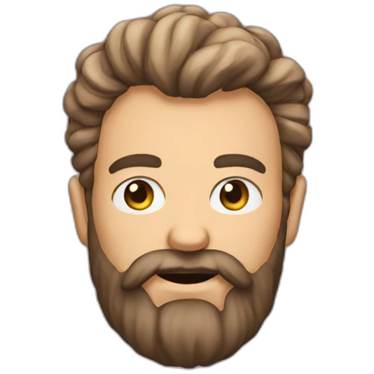 beards-brains emoji