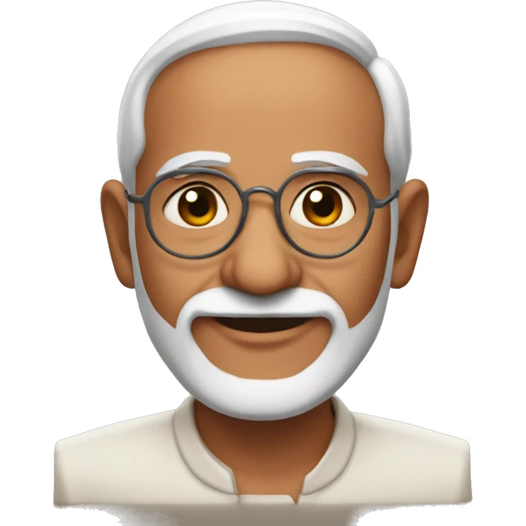 modi as a sanatani emoji