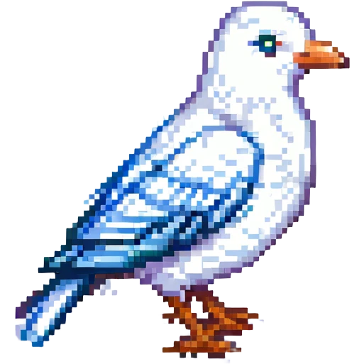 white bird emoji