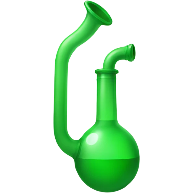 a green bong emoji