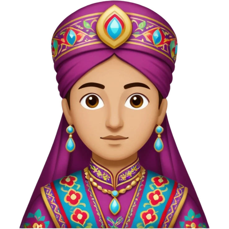 azerbaijan traditional dress emoji