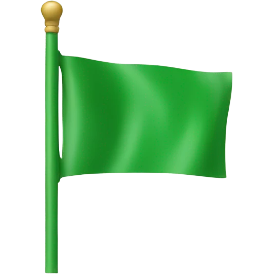 green flag emoji