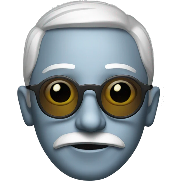 silly man with big party glasses  emoji