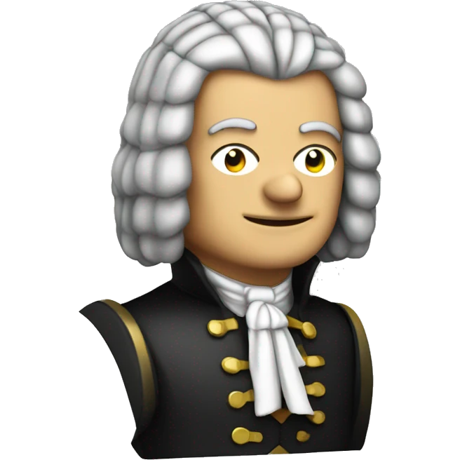robot Johann Sebastian Bach emoji