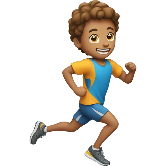 running boy emoji