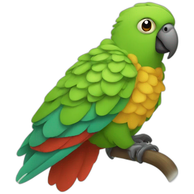 slack parrot in a blanket emoji
