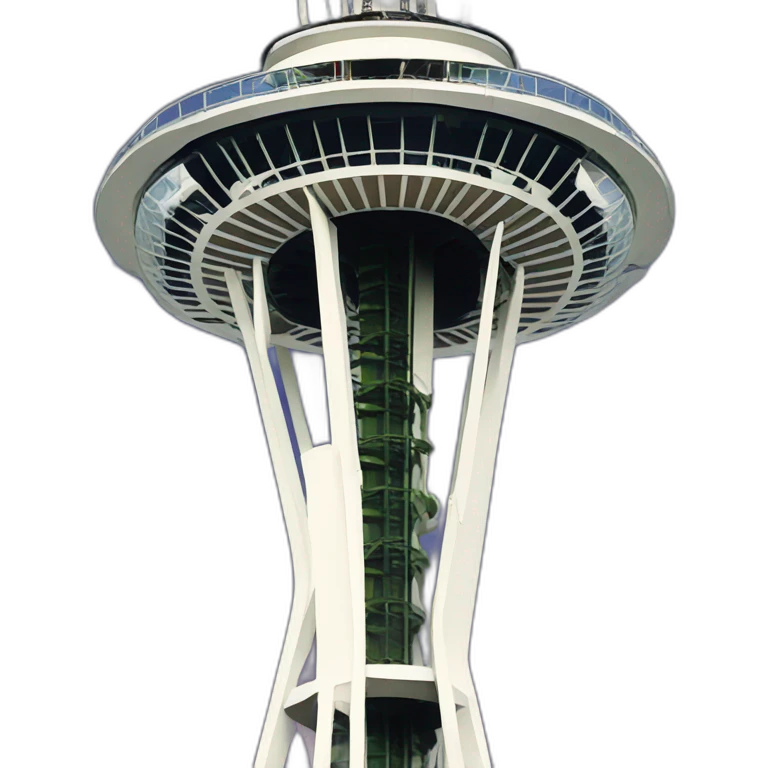 Top of Space needle, Seattle  emoji