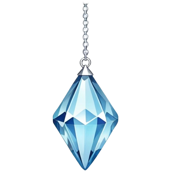 Hanging crystal gemstones emoji