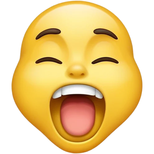 yawning emoji emoji