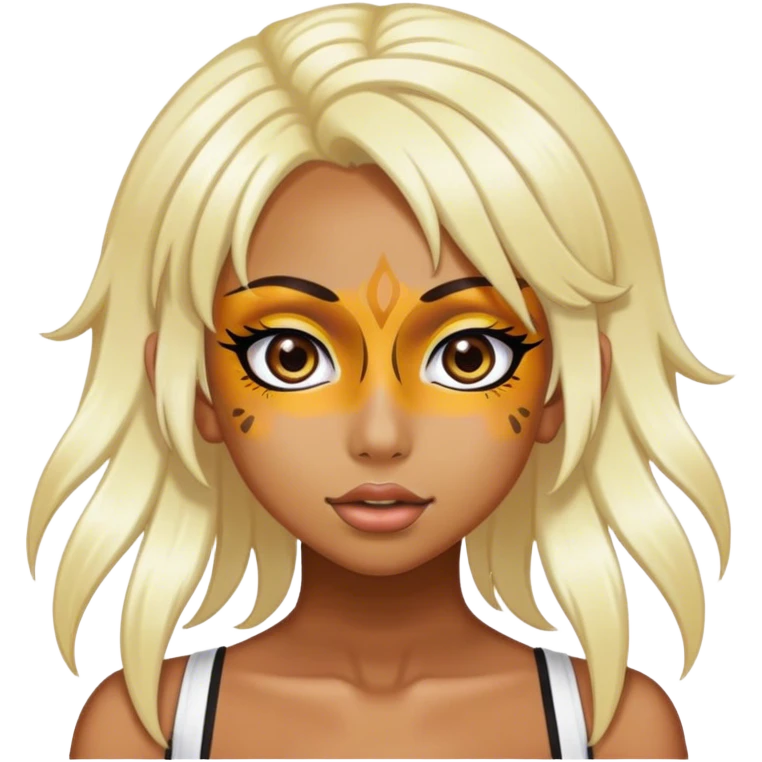Ganguro girl emoji