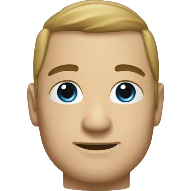 niebieski trójkąt emoji