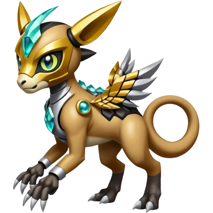 Meloetta-Wargreymon-Protogen-Pokémon-Digimon-Fakémon-fusion-hybrid-creature emoji