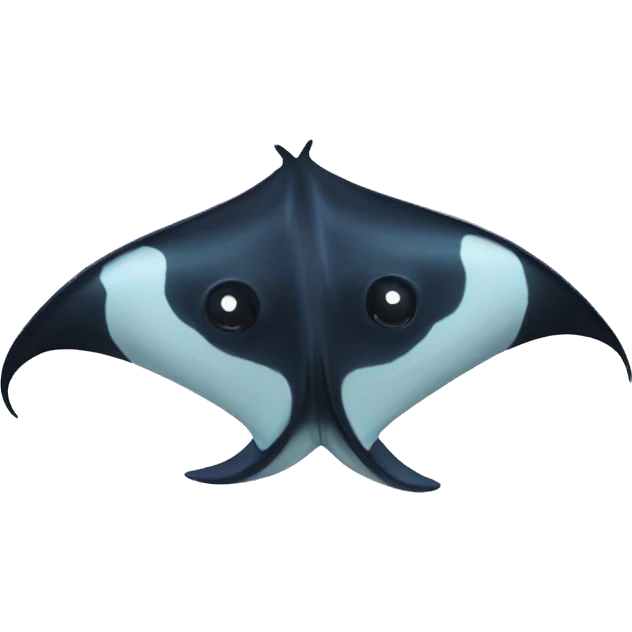 Raie manta emoji