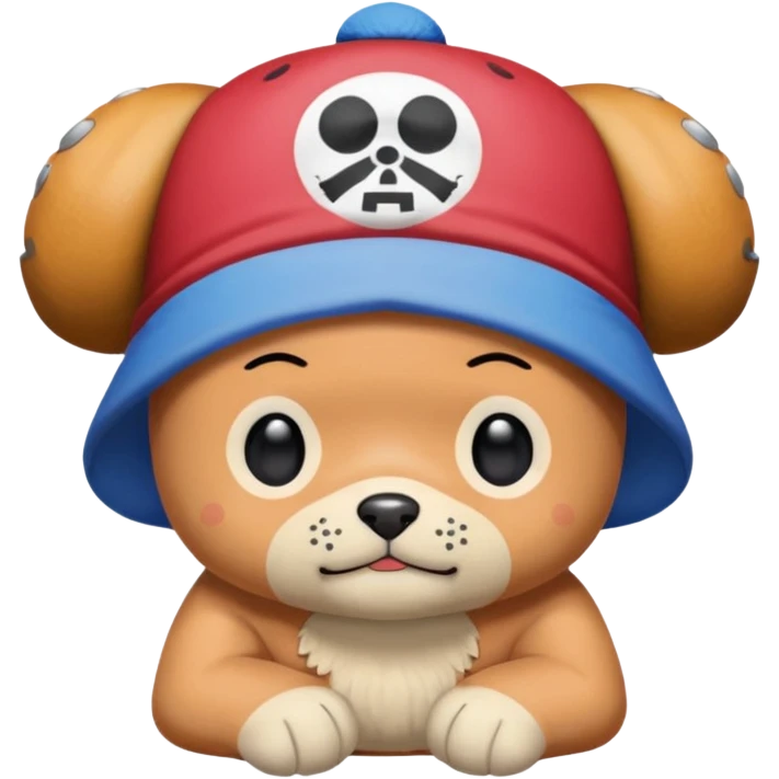  Chopper de one piece animado emoji