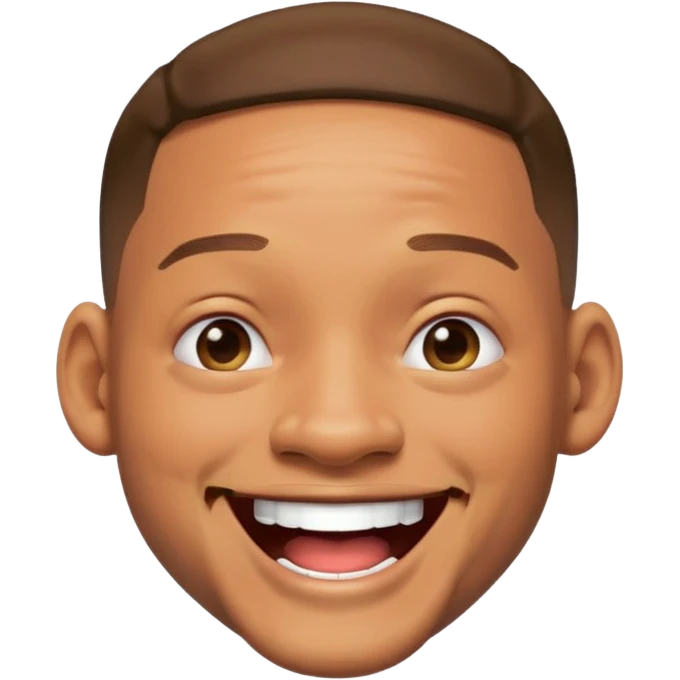 Will Smith laughing emoji emoji