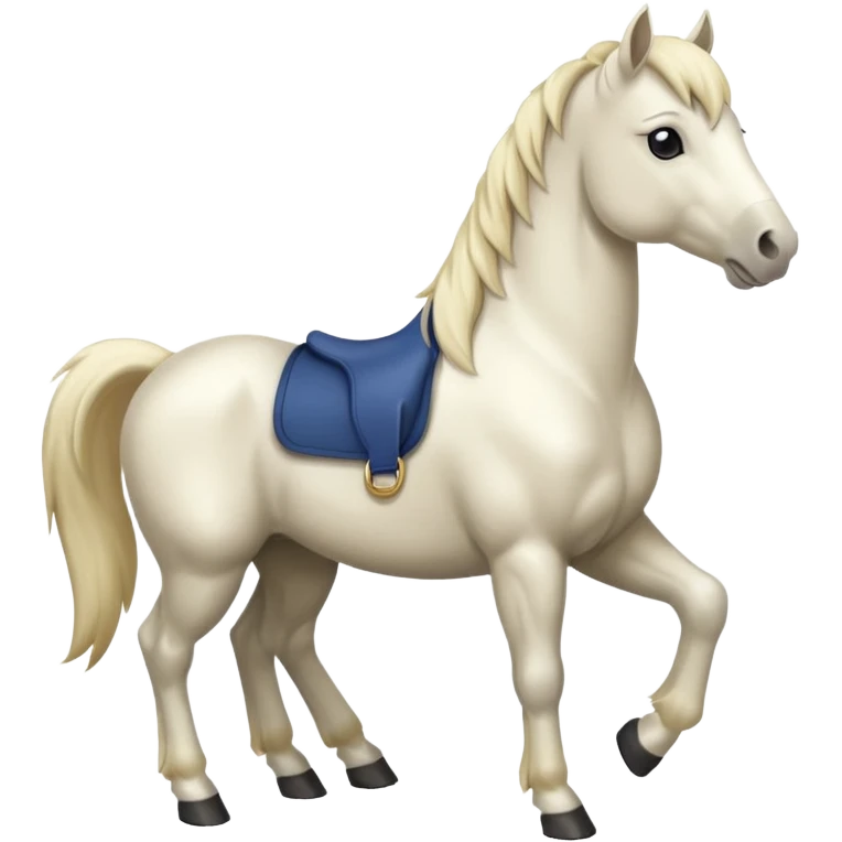 white pony emoji