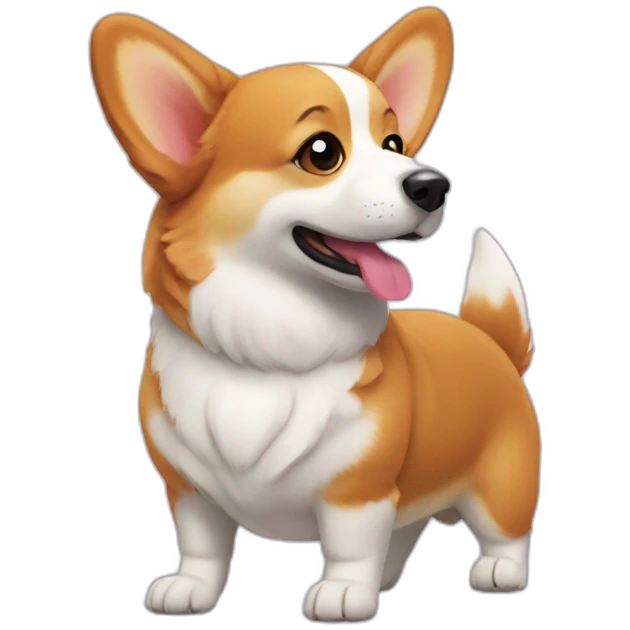 corgi butt emoji