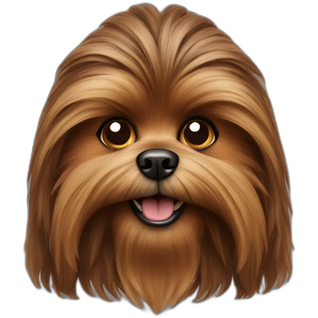 chewbacca-dog emoji