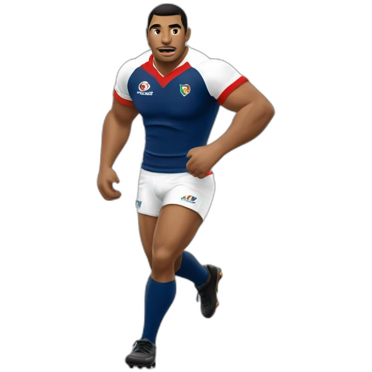 M’bappé joue au rugby emoji