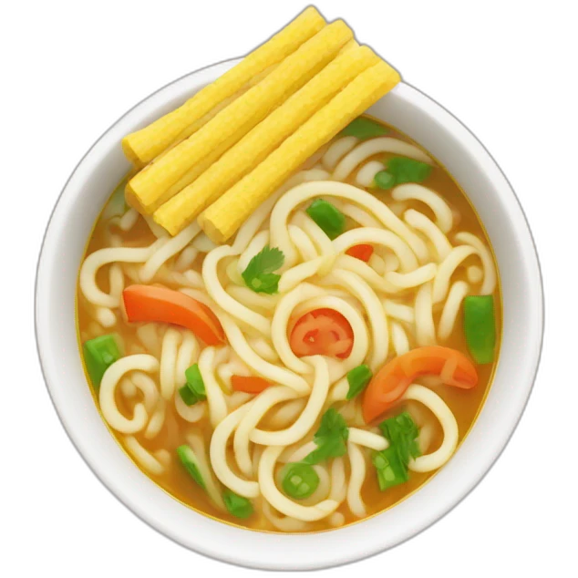 instant noodle soup emoji