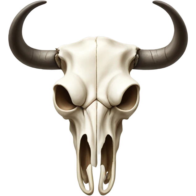 Cow skull emoji