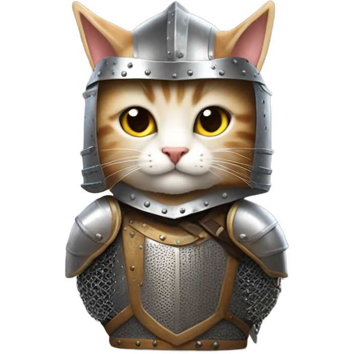 Medieval cat emoji