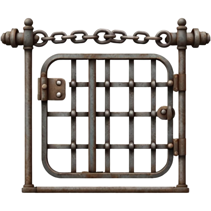 Chain gate emoji