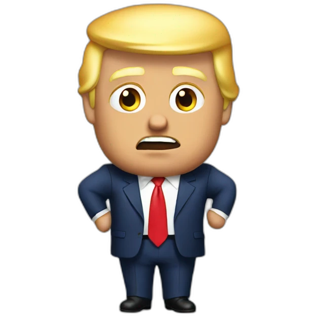 Trump saying emoji
