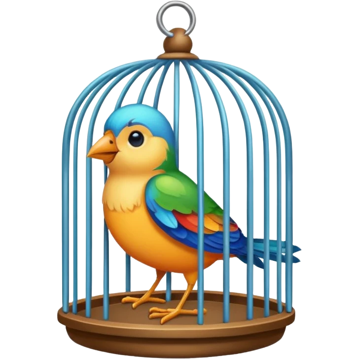 bird in cage emoji