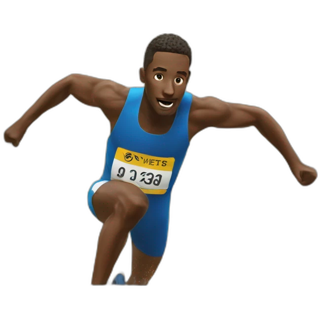 Steeplechase emoji