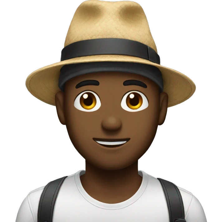 Me wearing a hat  emoji