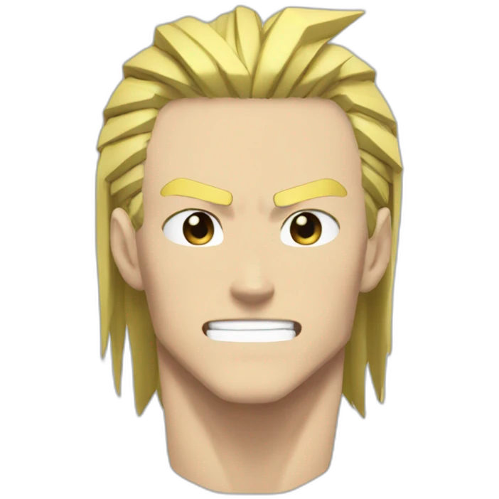 All might my hero academia motivated emoji