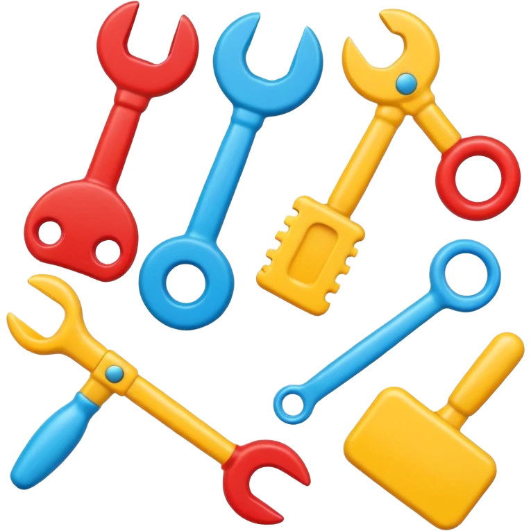 baby toy tools emoji