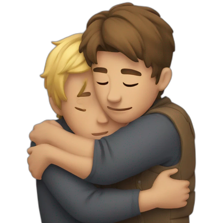Hugging emoji