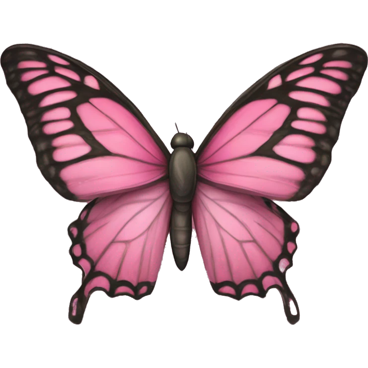 mariposa rosa emoji
