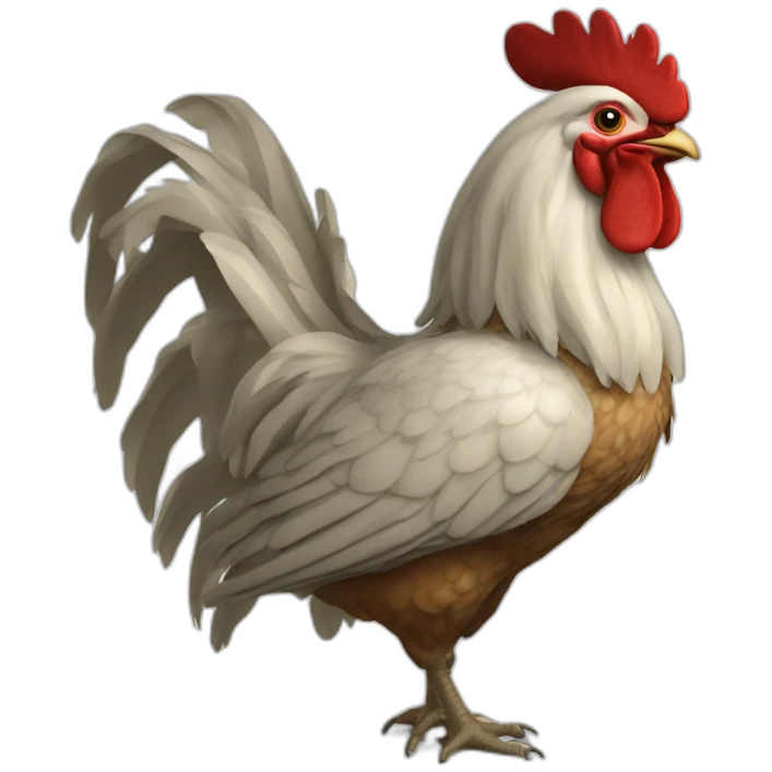 bataille de coq emoji