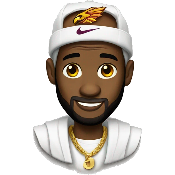 LeBron James dressed as pater griffin emoji