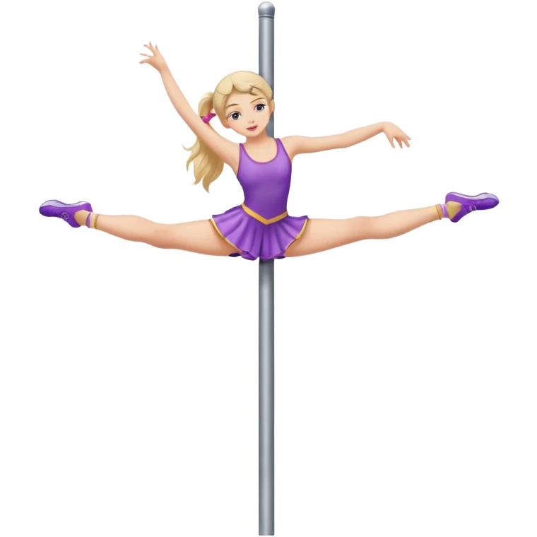 Girl pole dance  emoji