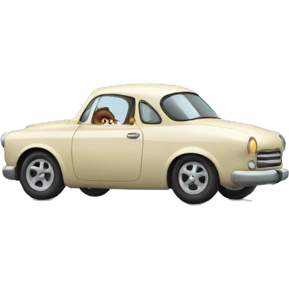 automobile emotion sad emoji