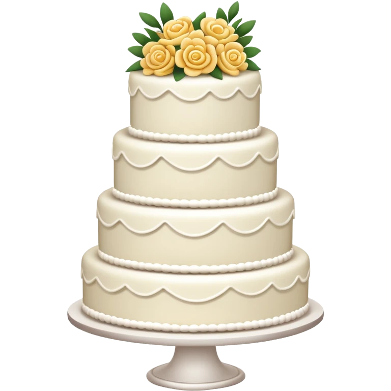 wedding white cake emoji