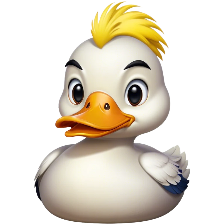 Angry duck emoji