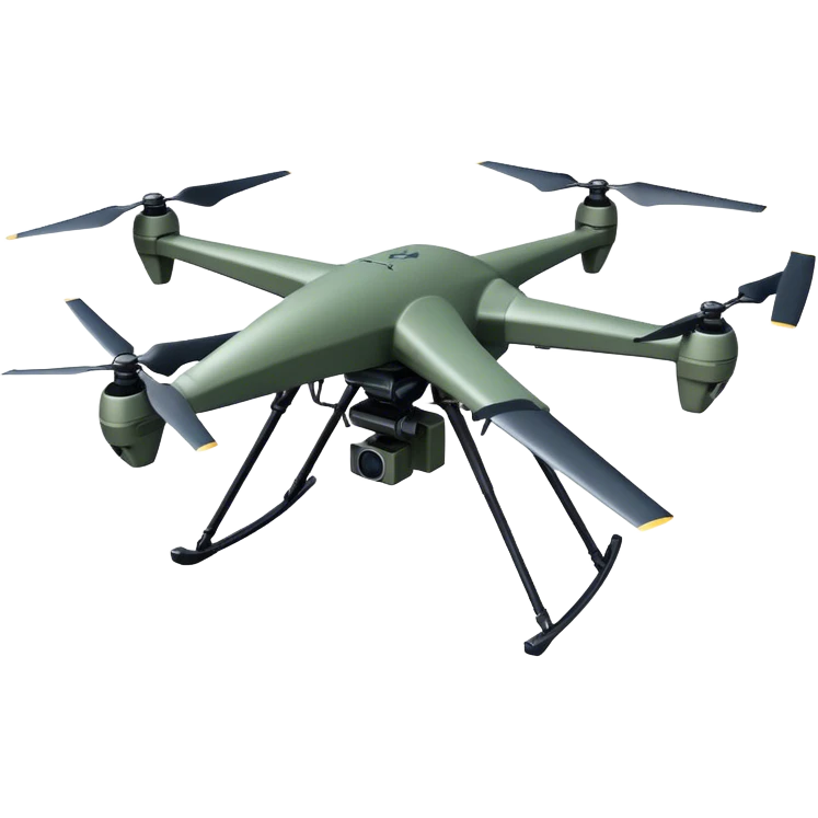 Long range military drone emoji