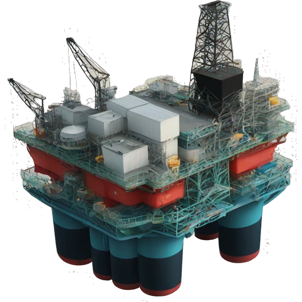 Oil offshore platform emoji