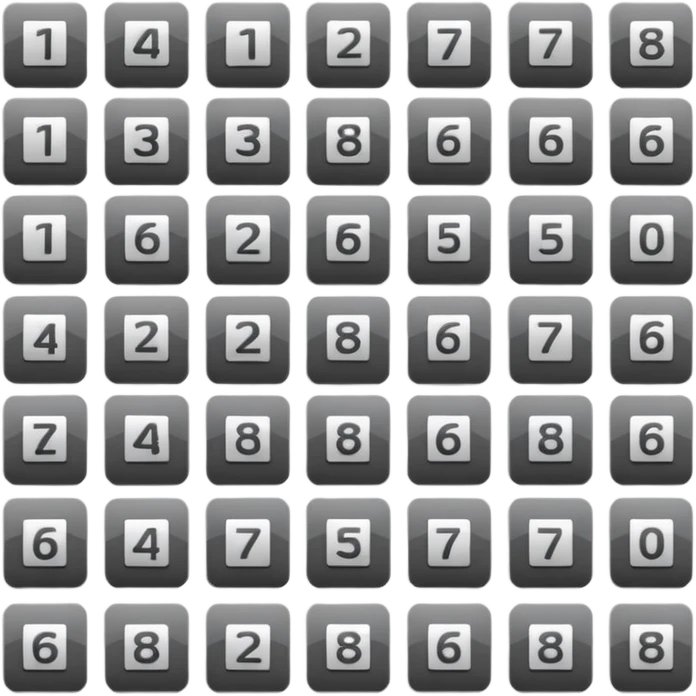 100 dans un carre gris emoji
